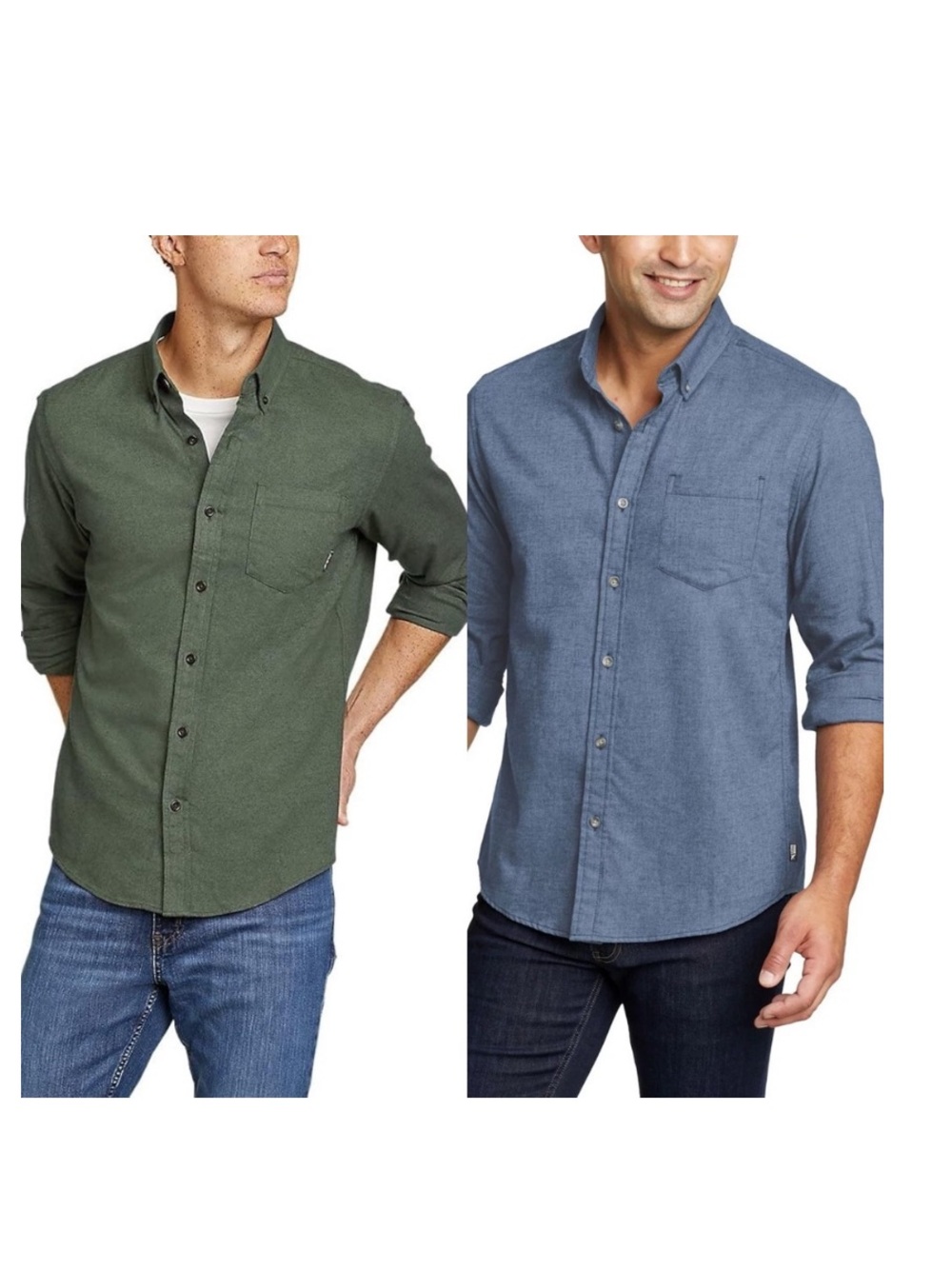 EDDIE BAUER cotton shirts 2 pcs